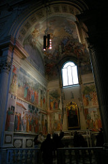 Massacio
Brancacci Chapel 
Frescos 1424-1427
Santa MAria del Carmine 
Florence 
The Tribute Money, The Expulsion of Adam and Eve from Eden