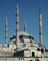 Mosque of Selim II. Edirne, Turkey. Sinan architect. 1568-1575. Brick and stone