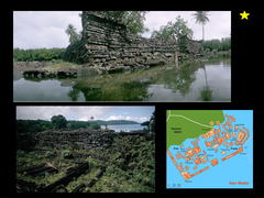 Nan Madol, Pohnpei, Micronesia; Saudeleur Dynasty, c. 700-1600 CE; basalt boulders and prismatic columns