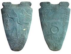 Palette of King Narmer. Predynastic Egypt. c. 3000-2900 bce Greywacke