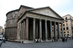 Pantheon. Imperial Roman. 118-125 ce. Concrete with stone facing.