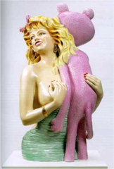 Pink Panther 
Jeff Koons. 1988 C.E. Glazed porcelain