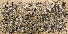 Pollock, Autumn Rhythm (Number 30), 1950