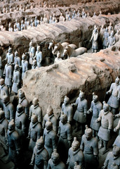 Qin Terra cotta warriors
(Qin)

(China)