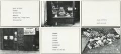 Rosler
THE BOWERY IN TWO INADEQUATE DESCRIPTIVE SYSTEMS
1974-75