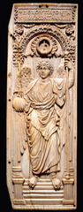 Saint Michael the Archangel,6th century, ivory,Byzantine Art