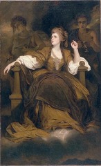 Sarah Siddons as a Tragic Muse, Joshua Reynolds, 1783-1784,English Rococo Art
