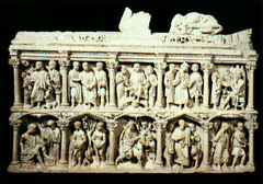 Sarcophagus of Junius Bassus, 359, marble,