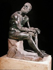 Seated Boxer
(Hellenistic)

(Greece)