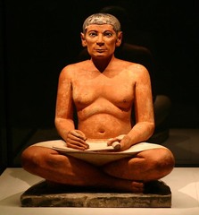 Seated Scribe
(Old Kingdom)

(Egypt)