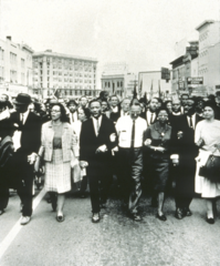 Sleet Jr.
MARTIN LUTHER KING JR. MARCHING IN MONTGOMERY
1965