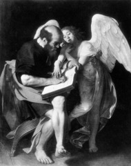 St. Matthew by Caravaggio (destroyed) 
1601-1602