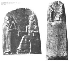 Stele of Hammurabi
(Babylonian Art)

(Ancient Near East)