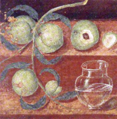 Still Life with Peaches, 50 CE, fresco,Roman Art
