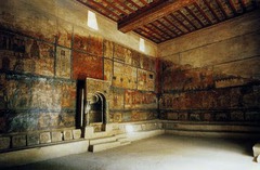 Synagogue of Dura Europos, 245-256, fresco, Early Jewish Art