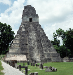 Temple of the Giant Jaguar, Tikal
(Maya)

(Americas)