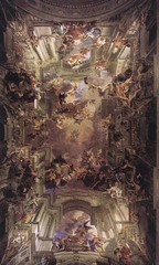 The Apotheosis of St. Ignatius, Pozzo, Baroque Art