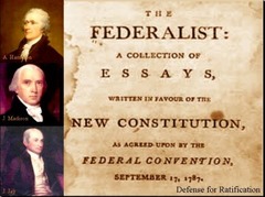 The Federalist Papers were published to build support for: