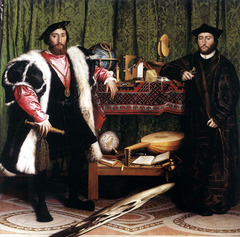 The French Ambassadors
c. 1533
Artist: Holbein the Younger
Period: Late Renaissance