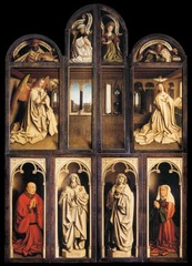 The Ghent Altarpiece (Closed)
c. 1432
Artist: Jan Van Eyck
Period: Early Northern Renaissance