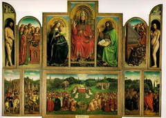 The Ghent Altarpiece (Open)
c. 1432
Artist: Jan Van Eyck
Period: Early Northern Renaissance