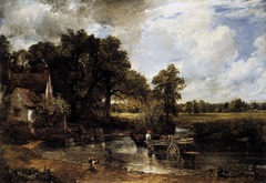 The Hay Wain
c. 1821
Artist: John Constable
Period: English Romantic
Painting the English countryside as a reaction against the industrial revolution.