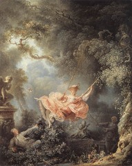 The Swing, Jean-Honore Gragonard, Wallace Collection, London 1766,French Rococo Art