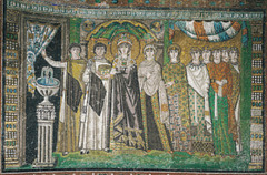 Theodora Mosaic, San Vitale
(Early Byzantine)

(Byzantium)