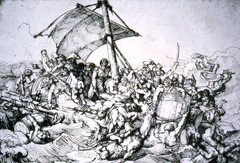 Théodore Géricault, Mutiny on the Raft, 1818