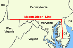 This compromise disallowed slavery in the states above the Mason-Dixon line: