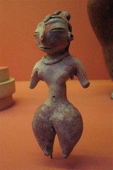 Tlatilco female figurine. Central Mexico, site of Tlatilco. 1200-900 B.C.E. Ceramic.