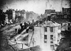 View of Boulevard du Temple - Louis Jacques Mande Daguerre