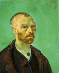 Vincent Van Gogh, Self-Portrait (for my friend Paul Gauguin), 1888
