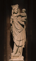 Virgin of Paris,early 14th Century,Gothic Art