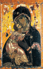 Virgin of Vladimir icon
(Middle Byzantine)

(Byzantium)