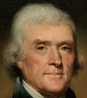 What port will President Jefferson send diplomats to buy in 1803?