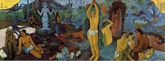 Where Do We Come From? What are We? Where Are WE Going? Gauguin. 1897-1898. oil on canvas