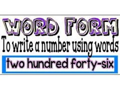 word form