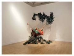 Yinka Shonibare; The Swing (after Fragonard); 2001; mixed-media installation