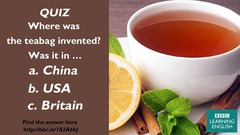 b.</p><p> USA
Teabags first appeared commercially in the first decade of the 20th century and were successfully marketed by Thomas Sullivan, a tea merchant from New York, who shipped his teabags around the world.